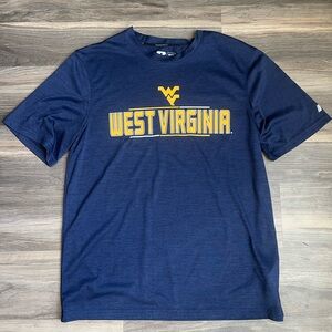 West Virginia Dry-fit Navy Blue T-Shirt